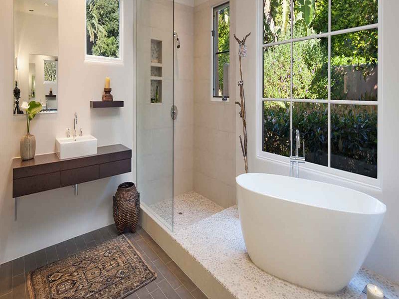 Bathroom renovation example